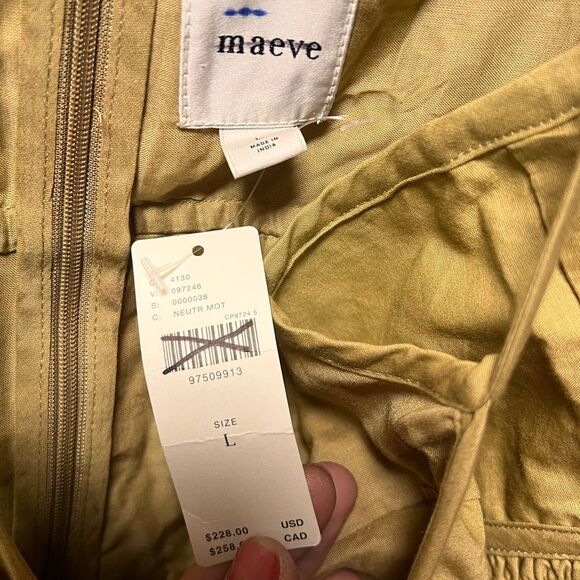 Maeve x Anthropologie Embroidered Fish MIDI Dress - Picture 9 of 9